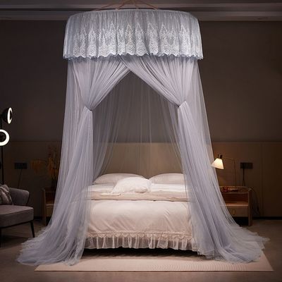 300tc αριθμός νήματος όμορφο δαντέλα θόλο Mosquito Net για εξατομικευμένο στρώμα κρεβατιού σχεδιασμούς