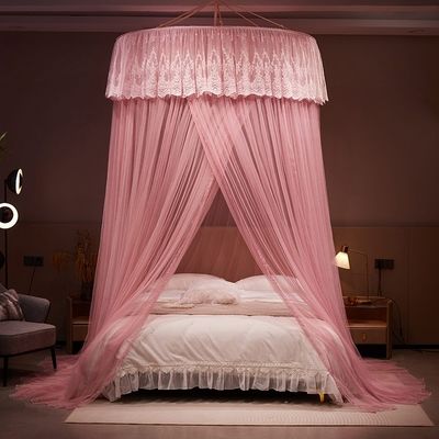 300tc αριθμός νήματος όμορφο δαντέλα θόλο Mosquito Net για εξατομικευμένο στρώμα κρεβατιού σχεδιασμούς