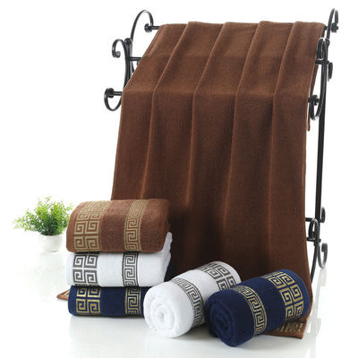 3kg Luxury Hotel Embroidery Custom Σκληρό Υπερ μαλακό μπάνιο 100% βαμβακερό σετ πετσέτας