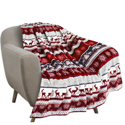 Υφασμένα Super Soft Custom Χριστουγεννιάτικα Χριστούγεννα Στυλ Εκτυπωμένα Διακοσμητικά Φλανανέλη Πέτα κουβέρτα