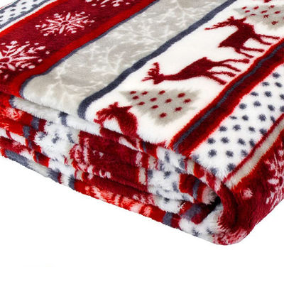 Υφασμένα Super Soft Custom Χριστουγεννιάτικα Χριστούγεννα Στυλ Εκτυπωμένα Διακοσμητικά Φλανανέλη Πέτα κουβέρτα