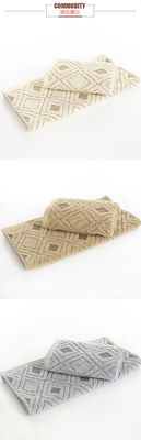 Home Spa 35*75 Size Luxury Embroidered Striped Pattern Bath Towel Set για πετσέτες ξενοδοχείων