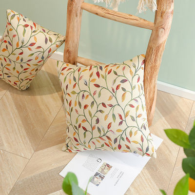 Μη αναλώσιμο μαξιλάρι Jacquard Willow Leaf 450/350g Συμπεριλαμβανομένου και του πυρήνα του 3D μαξιλαριού άμωσης