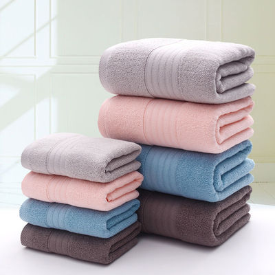 Κόψτε το Jacquard Plain Colour καθαρή βαμβακερή πετσέτα με μαλακό και απορροφητικό υφάσματος