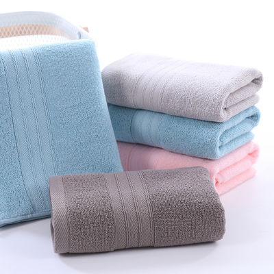 Κόψτε το Jacquard Plain Colour καθαρή βαμβακερή πετσέτα με μαλακό και απορροφητικό υφάσματος