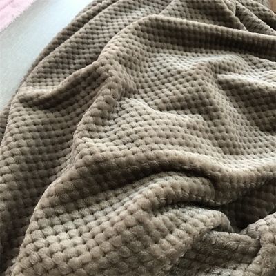 Όλες οι εποχές Custom Σκληρή τετραγωνική φλανέλα κουβέρτα 300GSM Κοραλλιοδέρμα καναπέ Πετάξτε κουβέρτα