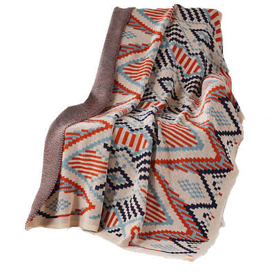 Το καλοκαιρινό Boho Throw Blanket Set δωρεάν δείγμα για μαλακό και μεγάλο πλέξιμο