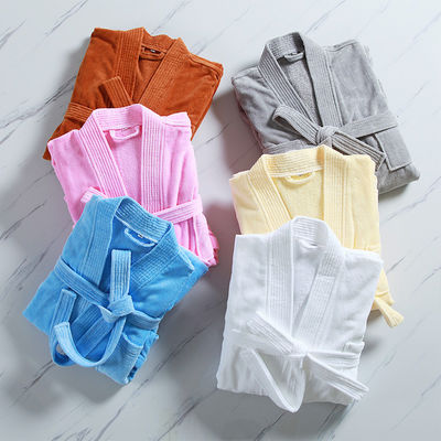 300-400g Unisex βαμβακερό μανδύα μπάνιου πετσέτα Πιτζάμες Spa μανδύα μπάνιου Μανδύα μπάνιου Επαγγελματίας