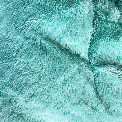 Ζεστό μπλε πολυτελή Shaggy Flanell Mink Velvet κρεβατοκάμαρα για όλες τις ομάδες το φθινόπωρο το χειμώνα