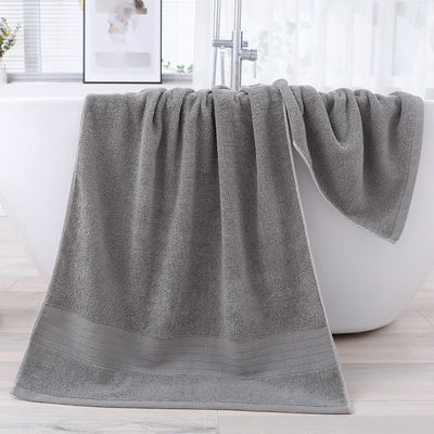 Πιο δημοφιλής Jacquard Style 100% καθαρό βαμβάκι Αντιβακτηριακή πετσέτα μπάνιου για μαλακό και ανθεκτικό