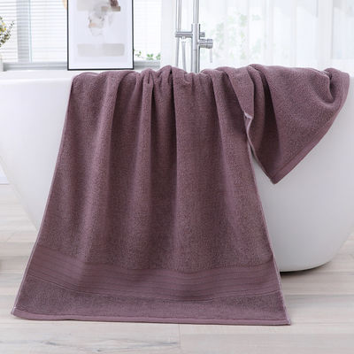 Πιο δημοφιλής Jacquard Style 100% καθαρό βαμβάκι Αντιβακτηριακή πετσέτα μπάνιου για μαλακό και ανθεκτικό