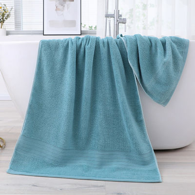 Πιο δημοφιλής Jacquard Style 100% καθαρό βαμβάκι Αντιβακτηριακή πετσέτα μπάνιου για μαλακό και ανθεκτικό