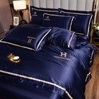 Κουζί Γκρέι ξενοδοχείο Κόκκινο νυφικό στρώμα τεσσάρων κομματιών με πλυμένο μετάξι τεσσάρων κομματιών στρώμα