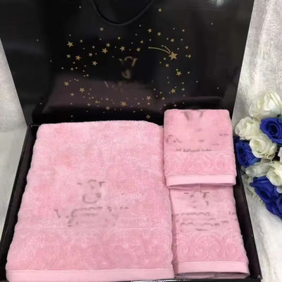 Σπίτι και ξενοδοχείο 35*75cm 70*140cm Polyester Towel Set Bath towel For Hotel Bathroom