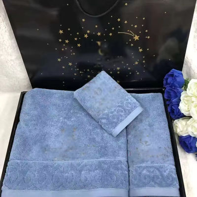 Σπίτι και ξενοδοχείο 35*75cm 70*140cm Polyester Towel Set Bath towel For Hotel Bathroom