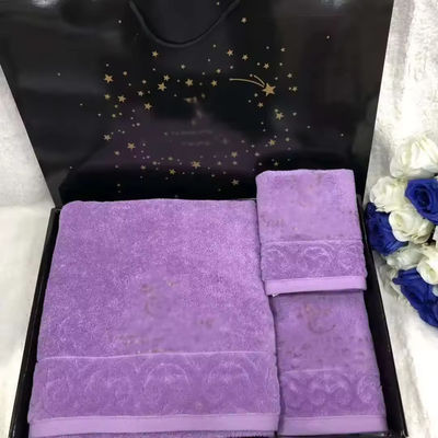Σπίτι και ξενοδοχείο 35*75cm 70*140cm Polyester Towel Set Bath towel For Hotel Bathroom