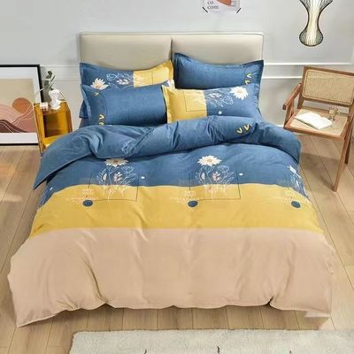 Χρώμα Custom Luxury 100% βαμβάκι σεντόνια κουβέρτα κουβέρτα κρεβατιού σεντόνια κρεβατιού σετ