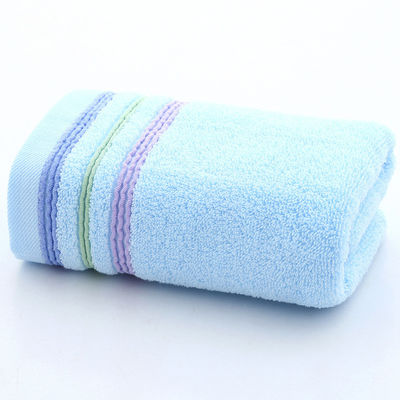 100% βαμβάκι Πολυχρωματικό Dobby Towel Set για απαλή και απορροφητική εμπειρία μπάνιου