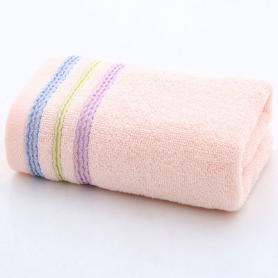 100% βαμβάκι Πολυχρωματικό Dobby Towel Set για απαλή και απορροφητική εμπειρία μπάνιου