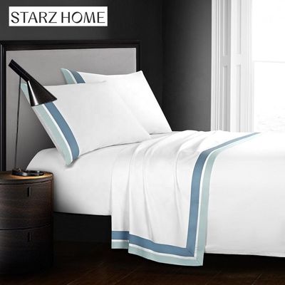 King Size 4 κομμάτια στρώμα κρεβατιού φτιαγμένο από 100% βαμβάκι τετρα-κομμάτια για γάμο