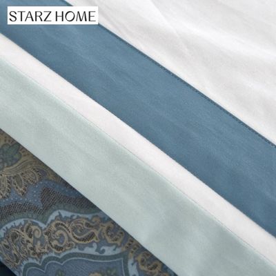 King Size 4 κομμάτια στρώμα κρεβατιού φτιαγμένο από 100% βαμβάκι τετρα-κομμάτια για γάμο