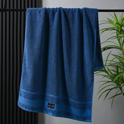 Καθαρό βαμβάκι Luxury Hotel Towel Set με παχύ ριγέ μοτίβο και Jacquard σχεδιασμό