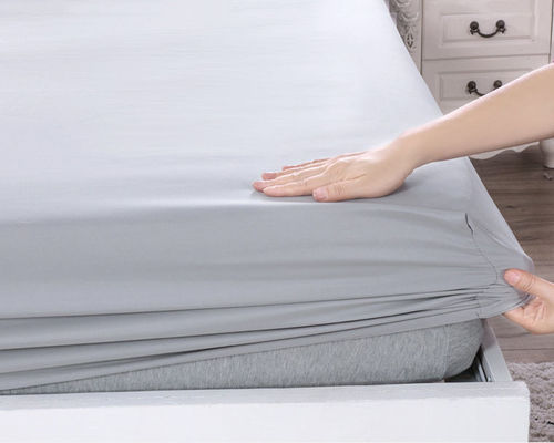 Super King Size Solid Microfiber Sheets Set με υφασμένο ύφασμα και OEM υπηρεσία