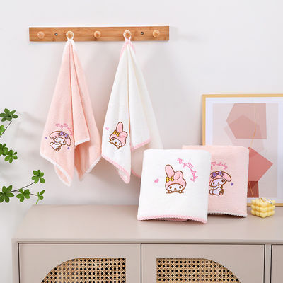 Home Melody Baby Bath Towel Set Coral Velvet Μη χύσιμος απορροφητικός δώρος
