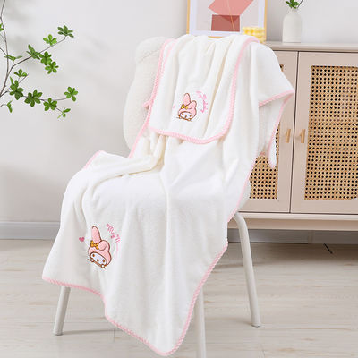 Home Melody Baby Bath Towel Set Coral Velvet Μη χύσιμος απορροφητικός δώρος