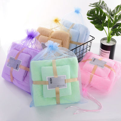 Super Soft Microfiber Towel Set 2 Piece Set of Thick Absorbent Coral Fleece Bath Towels Το σύνολο από βαριά απορροφητικές πετσέτες μπάνιου από κοραλλιοδέρματα