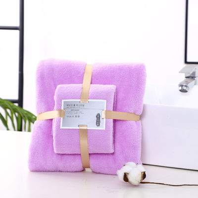 3Pcs Bath Towel Set Υπερ ισχυρή απορρόφηση νερού για το σπίτι ξενοδοχείο σουβενίρ γάμου