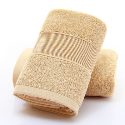 Home Hotel Spa Ect 35*35cm Βραβευμένο LOGO Βαμβακερή πετσέτα λευκή