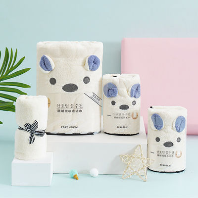 Προσαρμοσμένο Soft Touch 4 Piece Bath Towel Set για γρήγορη ξήρανση και πολυτελές μπάνιο