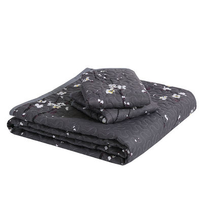 100% Polyester Patchwork Quilt Set 3 τεμάχια στρώμα κρεβατιού με κουβέρτα και σεντόνια