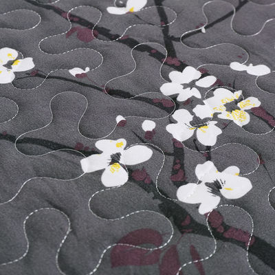 100% Polyester Patchwork Quilt Set 3 τεμάχια στρώμα κρεβατιού με κουβέρτα και σεντόνια