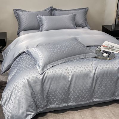 Πολυεστέρα / Λινό / Βαμβάκι Luxury Jacquard στρώματα κρεβατιού Συλλογές 4 PCs Comforter