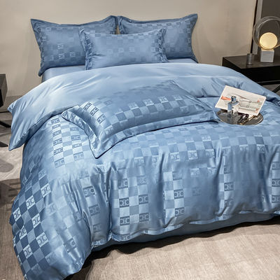 Πολυεστέρα / Λινό / Βαμβάκι Luxury Jacquard στρώματα κρεβατιού Συλλογές 4 PCs Comforter
