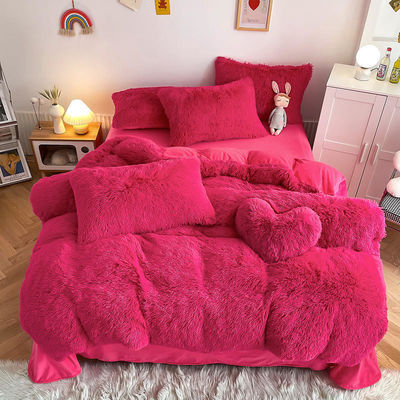 Πολυχρωματικό σύννεφο Mink Velvet Soft άνετα στρώματα κρεβατιού για πολυτελή φουσκωτά στρώματα κρεβάτι
