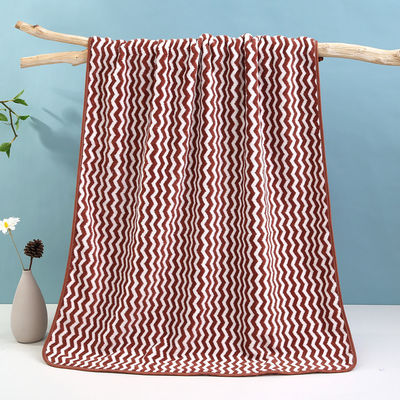 70*140cm Unisex Γρήγορα στεγνώσιμα χαρτοπετσέτα μπάνιου Διεθνές μαλακό άνθος χωρίς λουλούδια