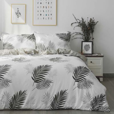 3PCS εξατομικευμένα χρώματα Luxury Duvet Cover Set 100% βαμβάκι σχεδιαστής στρώμα κρεβατιού