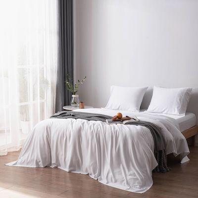 100% βαμβάκι 200TC ξενοδοχείο κρεβάτι 4 τεμάχια ντουλάπι σετ κρεβατιού πολυτελή για παιδιά / ενήλικες