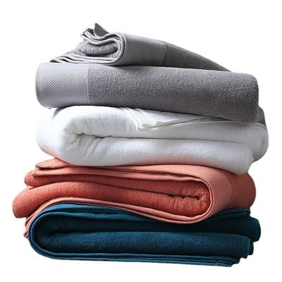 Προσαρμοσμένο Polyester / Cotton Luxury Hotel Embroidery Bath Towel Set για υπερ-απορρόφηση