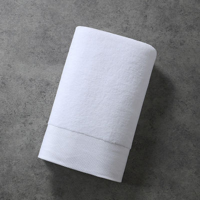 Προσαρμοσμένο Polyester / Cotton Luxury Hotel Embroidery Bath Towel Set για υπερ-απορρόφηση