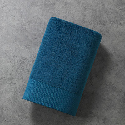 Προσαρμοσμένο Polyester / Cotton Luxury Hotel Embroidery Bath Towel Set για υπερ-απορρόφηση