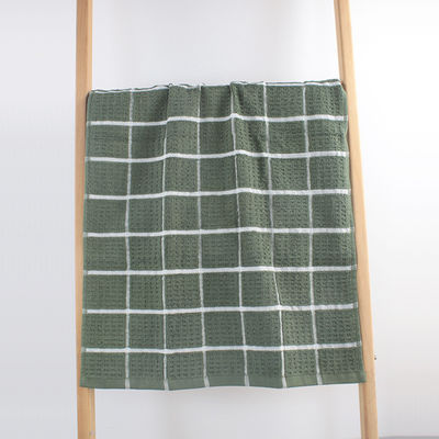 Υψηλής ανθεκτικότητας 100% βαμβάκι Σκληρό Jacquard Terry πετσέτα Custom Jacquard καθαριστική πετσέτα