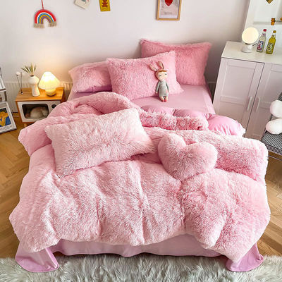 Μοντέρνα Pink Princess Ντουέτ Κάλυψη Σετ για Φθινόπωρο Χειμώνα Custom Χριστουγεννιάτικα Δώρα Καταστήματα