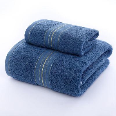 Απορρόφηση μαλακό χρυσό σατέν Dobby Towel Sets για το σπίτι και το ξενοδοχείο Προσαρμόστε την ετικέτα