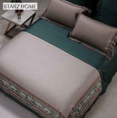 60S λουλούδια μοτίβο Custom Comforter βαμβακερά σεντόνια κρεβατιού για King Size πολυτελές στρώμα κρεβατιού