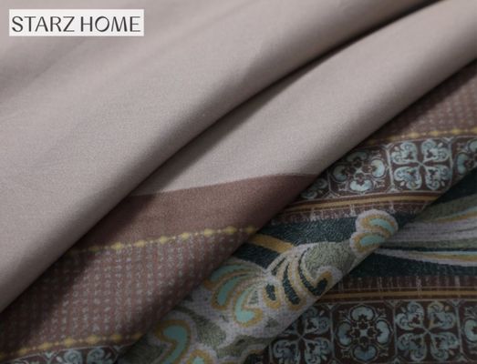 60S λουλούδια μοτίβο Custom Comforter βαμβακερά σεντόνια κρεβατιού για King Size πολυτελές στρώμα κρεβατιού