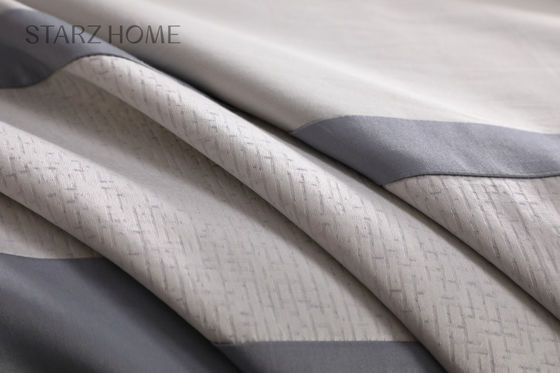 100% βαμβάκι Jacquard στρώμα κρεβατιού για μοντέρνα απλό σχεδιασμό σπιτιού Περνίδες και σεντόνια